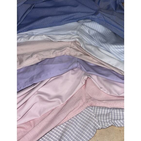 8 Calvin Klein Regular-Fit Non-Iron Dress Men's Shirt 32/33 Size /1 Slim Fit LOT - Picture 3 of 16